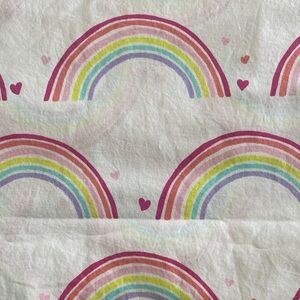 Pottery Barn rainbow twin duvet like new